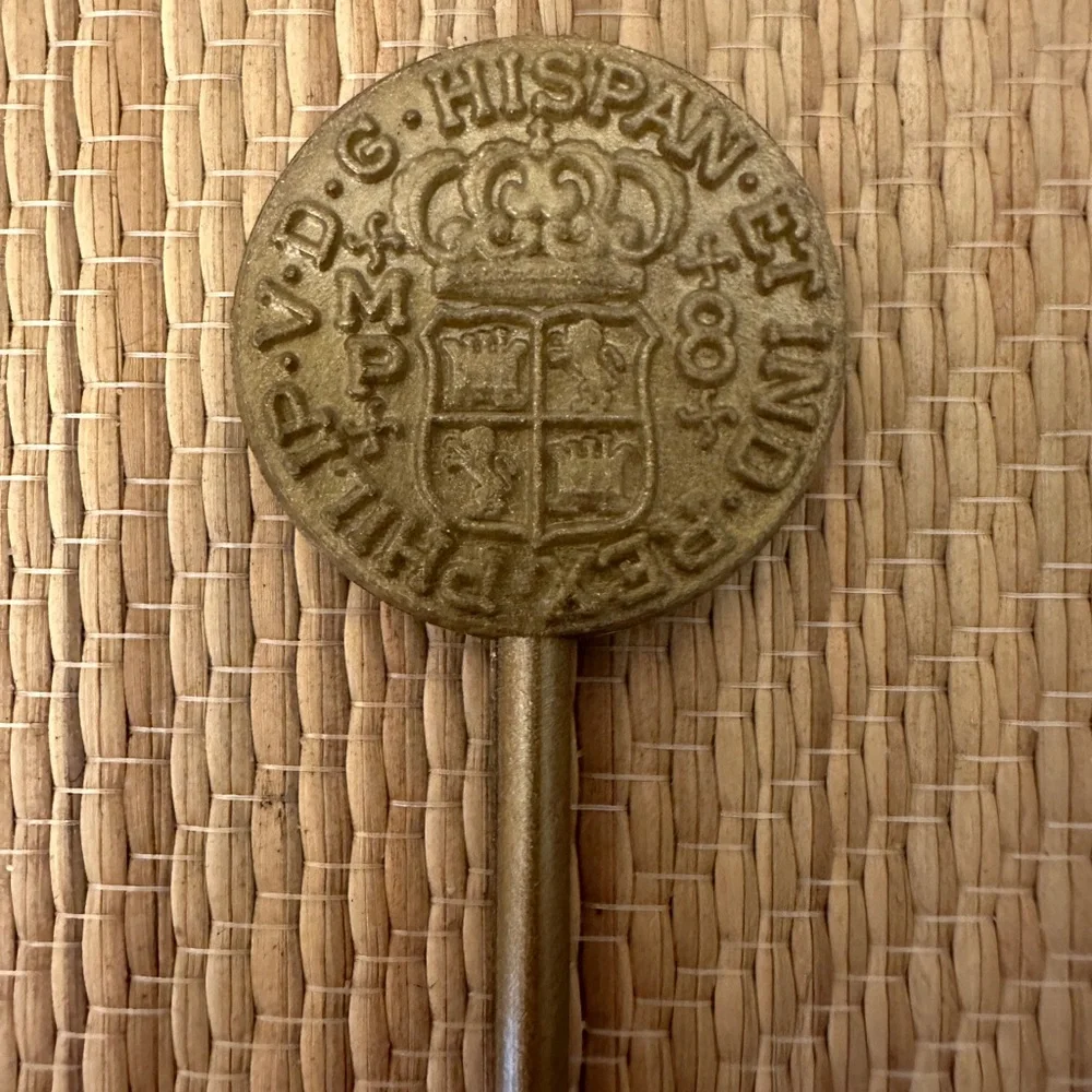 Vintage Swizzle Stick, Bluebeard's Castle, St. Thomas, Virgin Islands